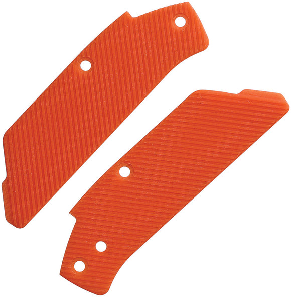 Flytanium Arcade Molten Orange G10 2pc Handle Inlays 1277MO