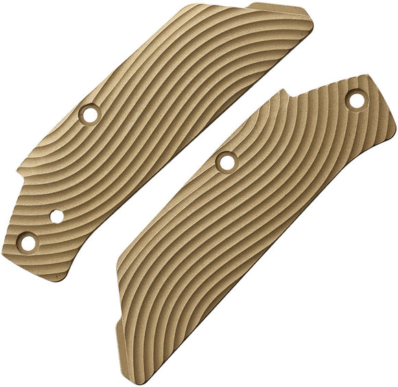 Flytanium Arcade Brass 2pc Handle Inlays 1280