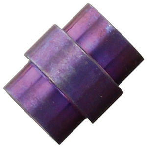 Flytanium Spyderco PM2 Spiral Stopper Purple Titanium 433p