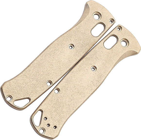 Flytanium Benchmade Bugout Scales Brass 546