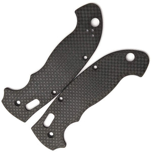 Flytanium Spyderco Manix 2 XL Handle Scales Carbon Fiber 632