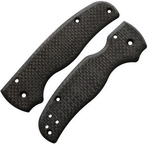 Flytanium Spyderco Shaman Handle Scales Carbon Fiber 745