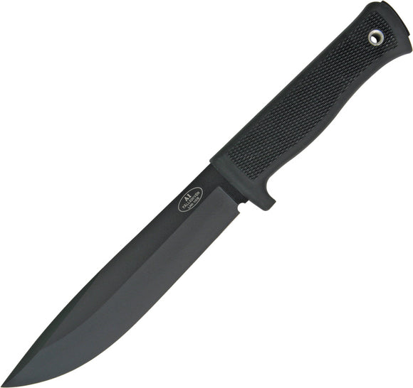 Fallkniven A1 Survival Black Kraton VG-10 Stainless Fixed Blade Knife w/ Sheath A1BLZ