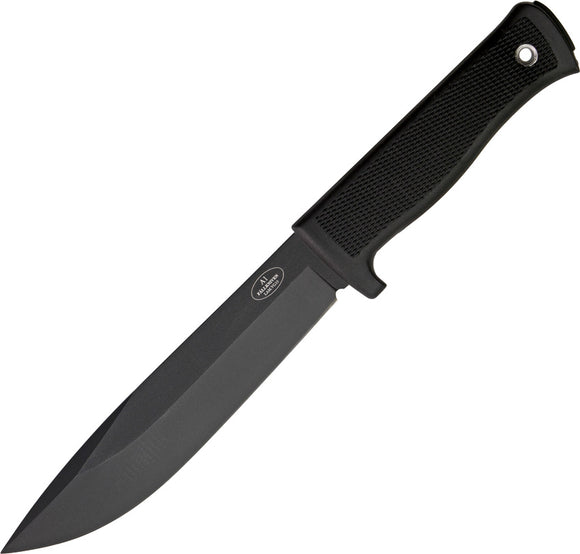 Fallkniven A1 Survival Black Kraton VG-10 Stainless Fixed Blade Knife w/ Sheath A1BL