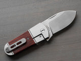 Finch Buffalo Tooth Cocobolo 154cm Folding Knife bt201