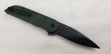 Finch Knife Co Devil's Finger Sequoia Green Folding 154cm Knife 403