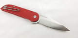 Finch Knife Co Devil's Finger Canyon Red Folding 154cm Knife 404