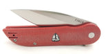 Finch Knife Co Devil's Finger Canyon Red Folding 154cm Knife 404