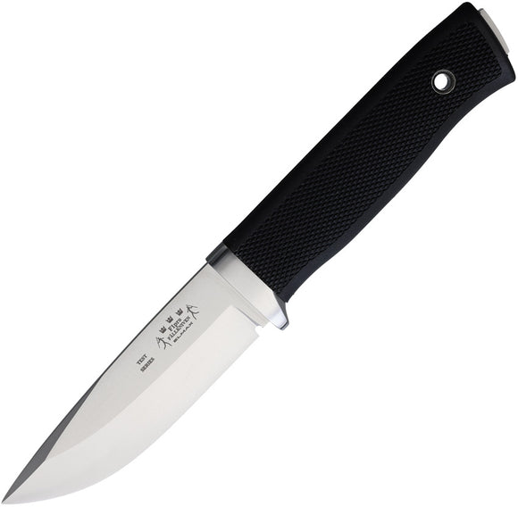 Fallkniven F1 Pro Black Thermorun Elmax Steel Fixed Blade Knife F1PROELMAX