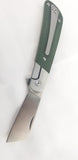 Finch Knife Co Green Avacado Harvester 154cmFolding Knife hv405