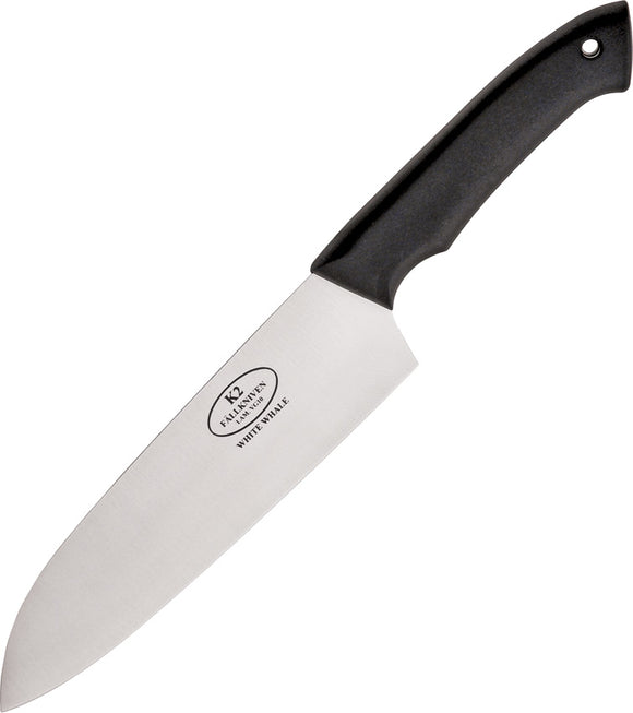 Fallkniven K2 Santoku Black Thermourn VG-10 Steel Fixed Blade Knife K2