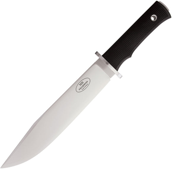 Fallkniven Modern Bowie 10 Black Cobalt Steel Fixed Blade Knife w/ Sheath MB10