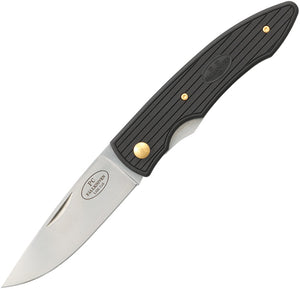 Fallkniven PC Linerlock Black/Gold Handle Cobalt Steel Folding Pocket Knife PCAU