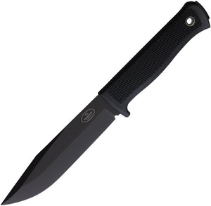 Fallkniven S1 Survival Left Hand Black Thermorun Cobalt Steel w/ Sheath S1BZLEFT