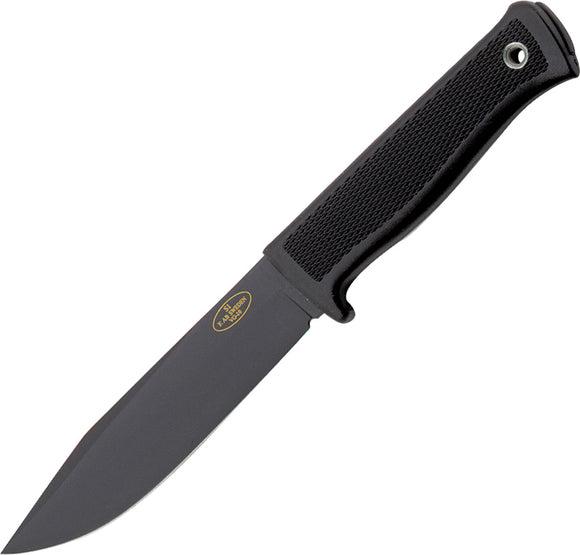 Fallkniven S1 Forest Black Checkered Thermorun VG-10 Steel Fixed Blade Knife w/ Sheath S1BZ