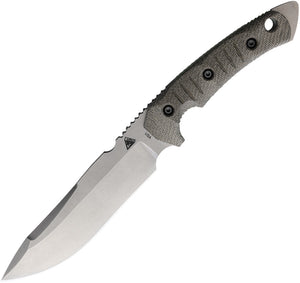 Fobos Knives OD Green Tier1C 3V Green Liner Fixed Blade Knife 023