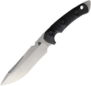 Fobos Knives Black Tier1C 3V Red Liner Fixed Blade Knife 029