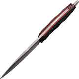 Fobos Knives Alaris Black Carbon Fiber Carbon Steel Fixed Blade Knife 048