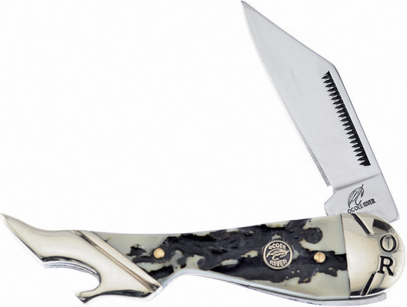 Frost Cutlery Leg Folding Stainless Steel Clip Point Pocket Knife C183SBR