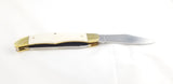 Frost Cutlery Ocoee River Hunter White Bone Folding Stainless Knife C550WSB