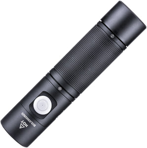 4Tool ED10 Black Smooth Aluminum 4.38" Water Resistant Flashlight ED10