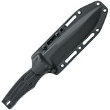 Fox Spear Tech Black G10 Bohler N690 Stainless Fixed Blade Knife 0171112