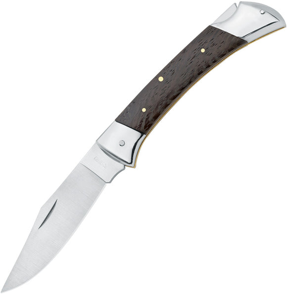 Fox Hunting Lockback Wenge Wood Folding 440 Stainless Pocket Knife 316