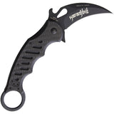 Fox Karambit Carbon Fiber & Black G10 Linerlock N690 Folding Knife 479cg10