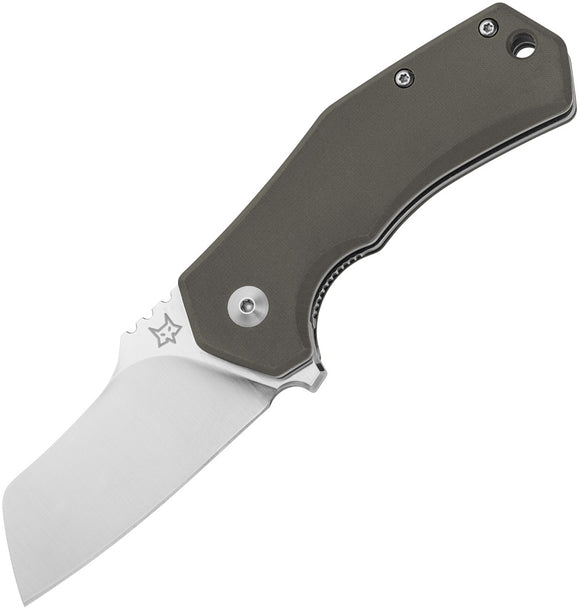Fox Knives Italico Framelock Green G10 Folding M390 Stainless Knife 540G10OD