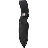 Fox Russ Kommer Alaska Black G10 Becut Steel Fixed Blade Knife w/ Sheath 621B