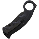 Fox Kommer Alaska Linerlock Black G10 Folding Becut Steel Pocket Knife 622B