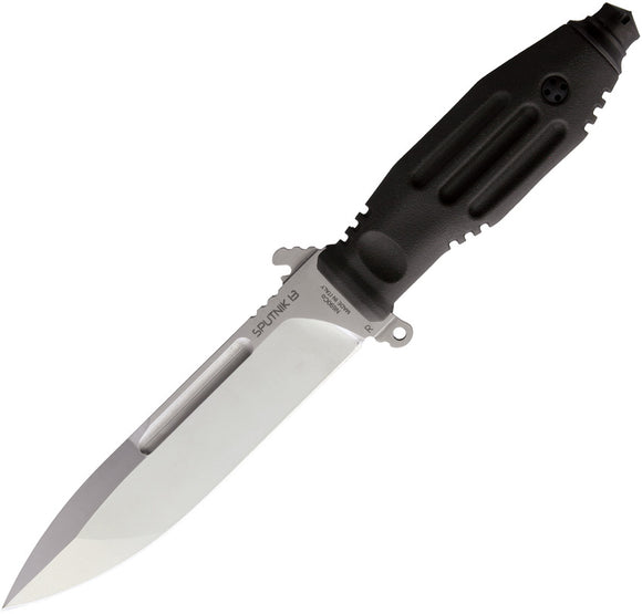 Fox Mars Fixed Blade Knife Black Forprene Bohler N690 Stainless Drop Pt 813G