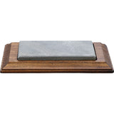 Fox Coarse Grain Knife Sharpening Stone w/ Wood Base PL001