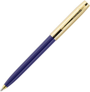 Fisher Space Pen Apollo Space Blue Brass Water Resistant 5.13" Pen 000818