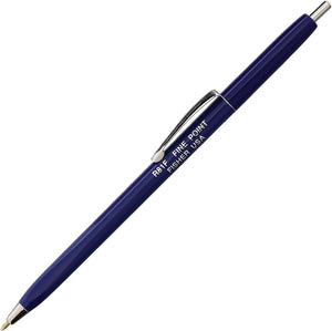 Fisher Space Pen Retractable Blue 6.25" Water Resistant Pen 101317