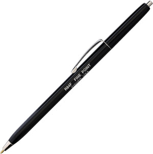 Fisher Space Pen Retractable Black 6.25" Water Resistant Pen 101348