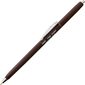 Fisher Space Pen Retractable Brown 6.25" Water Resistant Pen 101379