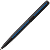 Fisher Space Pen Police Cap-O-Matic Black & Blue 5.25" Smooth Pen 691412