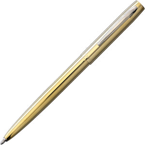 Fisher Space Pen Raw Brass Cap-O-Matic 5.25" Water Resistant Pen 821079