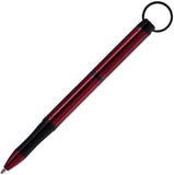 Fisher Space Pen Backpacker Keyring 4" Red Water Resistant Pen 950342