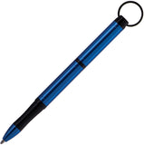 Fisher Space Pen Backpacker Keyring 4" Blue Water Resistant Pen 950359