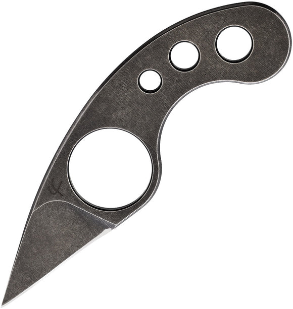Fred Perrin La Griffe Grey 440C Stainless Steel Fixed Blade Knife w/ Sheath GBK