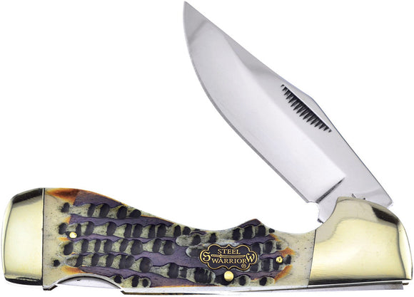 Frost Cutlery Choctaw Lockback Winter Age Folding Pocket Knife SW405WABS