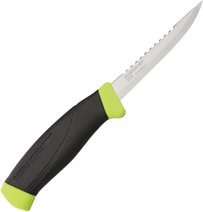 Mora Black/Green Fishing Comfort Scaler 98 Fixed Blade Knife w/ Sheath –  Atlantic Knife Company