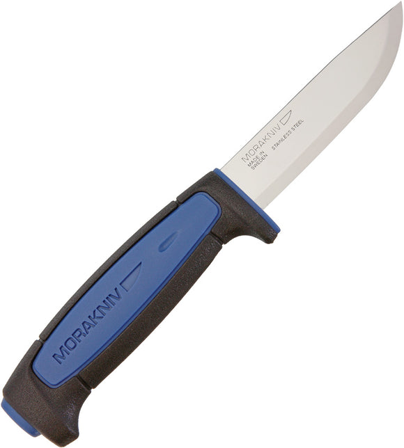 Morakniv Pro-S Black Blue Hunting Fixed Blade Knife Mora Sweden + Sheath  01506