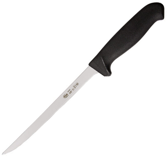 Mora Black Narrow Fillet Fixed Blade Knife 8197UG 07630