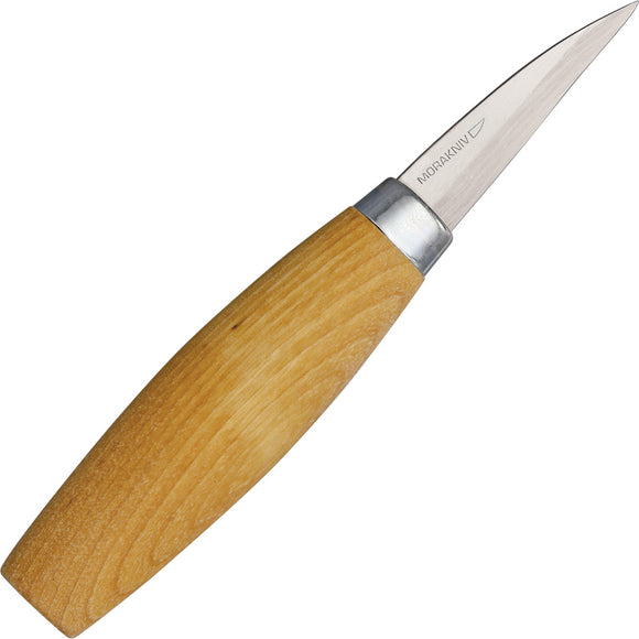 Mora Of Sweden Morakniv Birchwood Wood Carving 122 Fixed Knife + Sheath 16541