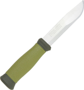 Morakniv M-10629 Green Mora Outdoor Fixed Blade Knife + Sheath 2000