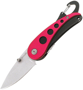 Frost Cutlery Cliff Dweller Linerlock Folding Stainless Pocket Knife TD00640RB