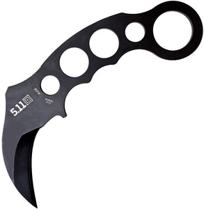 5.11 Tactical 6.5" Karambit Black Fixed Blade Neck Knife w/ Sheath 51106